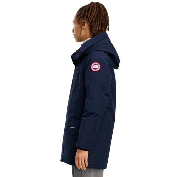 Canada Goose Langford Parka Heritage 2062M Navy Jacket Coat Men's Large New WOT - Picture 8 of 16